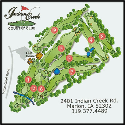 Indian Creek Course Layout